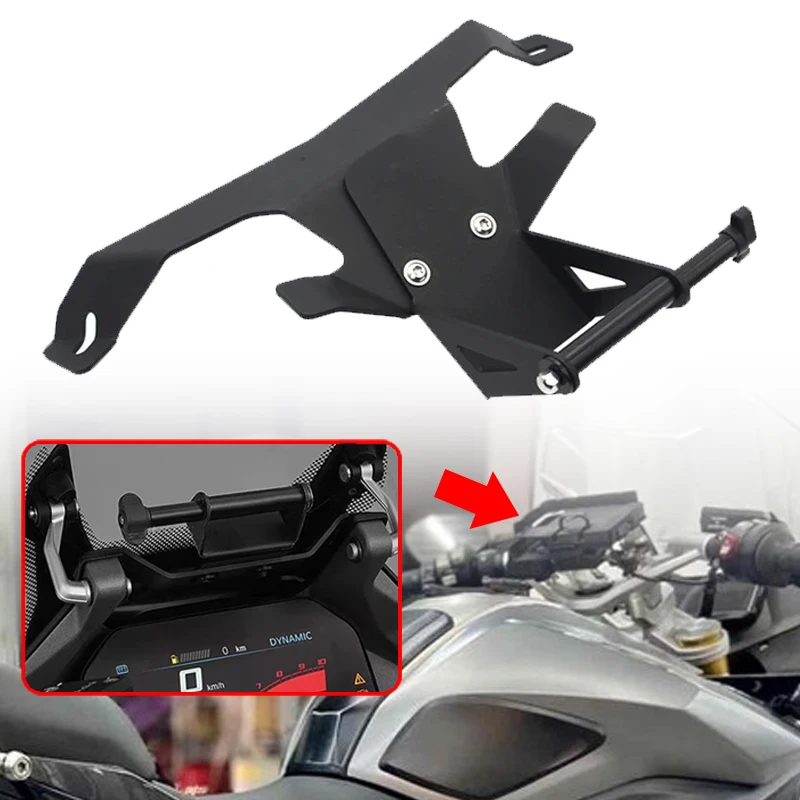 

For BMW R1200RS 2013-2018 R1250RS 2019-2023 Motorcycle High-quality Metal GPS Navigation Bracket Mobile Navigation Support Parts