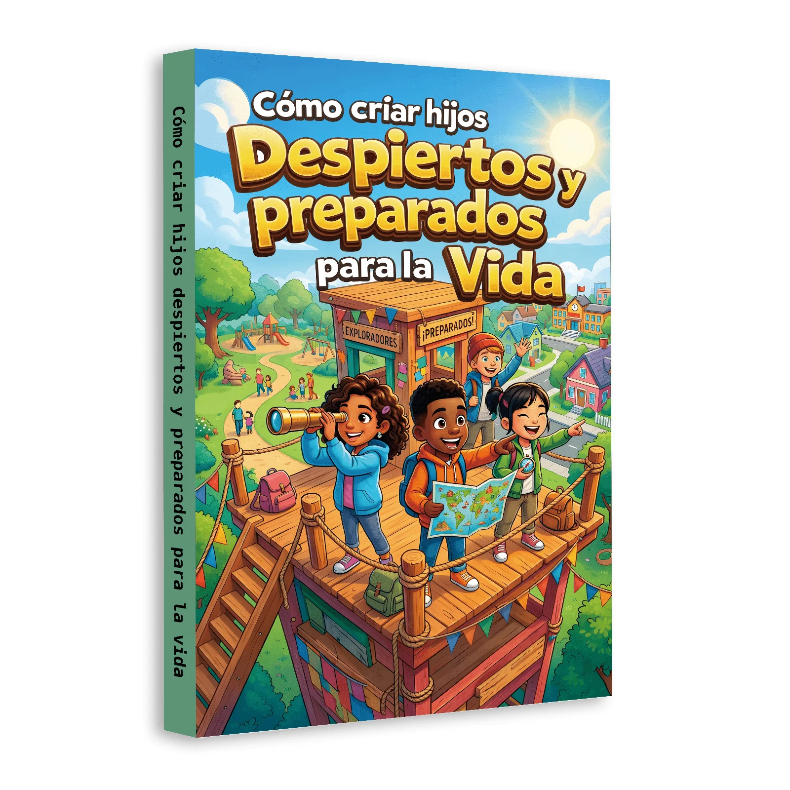 

Cómo criar hijos Despiertos y preparados para la Vida, Spanish Language Parenting Book for Raising Independent, Confident
