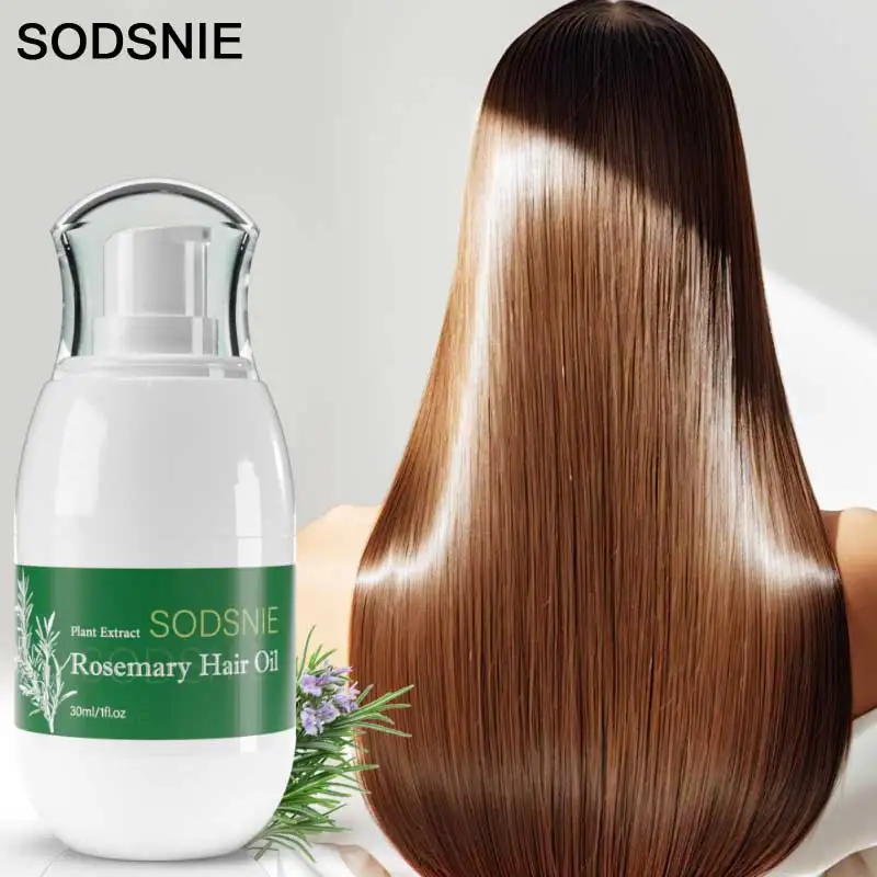 

30ml Rosemary Hair Oil Natural Essential Prevents Hair Loss Hair Restoration Nourish Hair Nutrient Solution Care Products