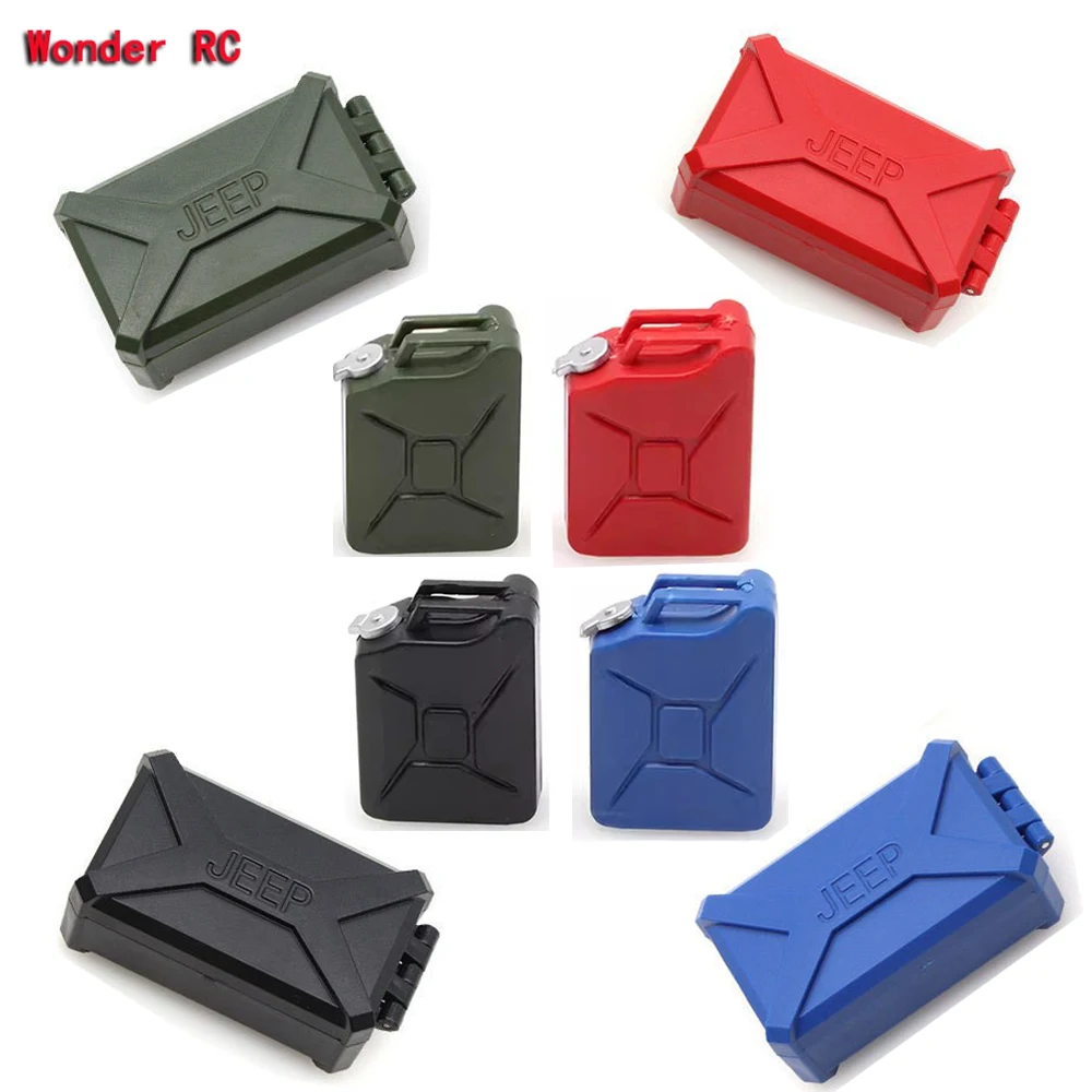 1/10 RC Crawler Car Trunk Backup Box Fuel Tank for AXIAL SCX10 III AX103007 Jeep Chevrolet TRX4 Design Sense Model Car Accessori