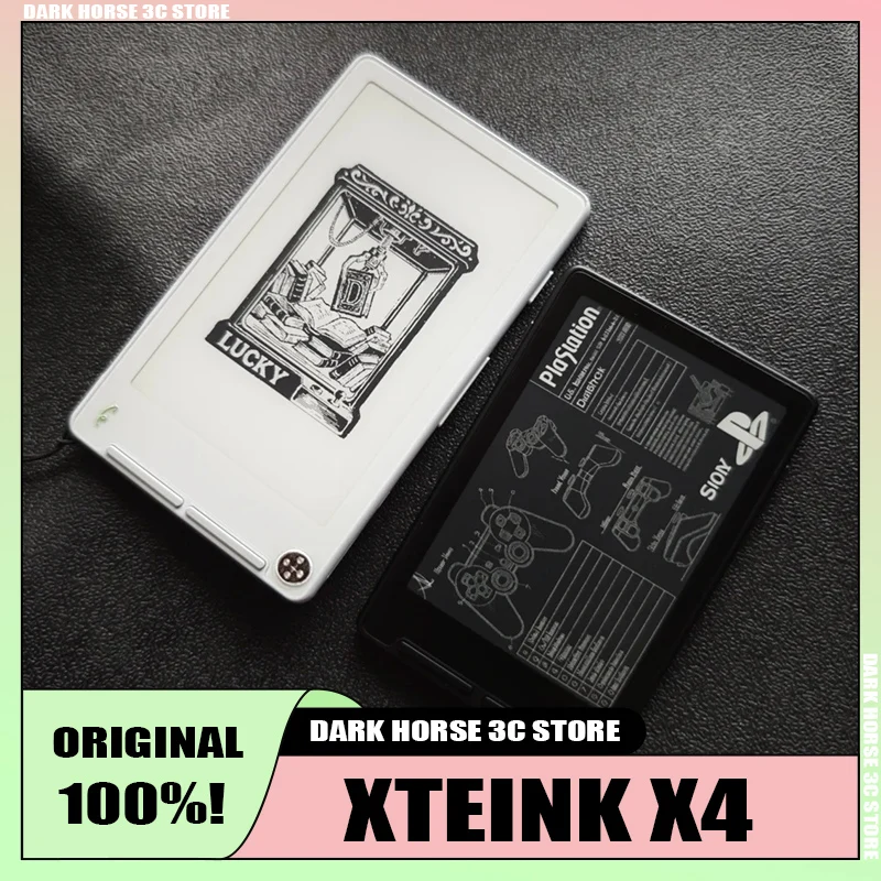 

Hot XTEINK X4 E-Book Reader Ink Screen Magnetic Lightweight 4.3 Inches 220ppi Portable E-Reader Ultrathin 650mAh 16GB E-Reader