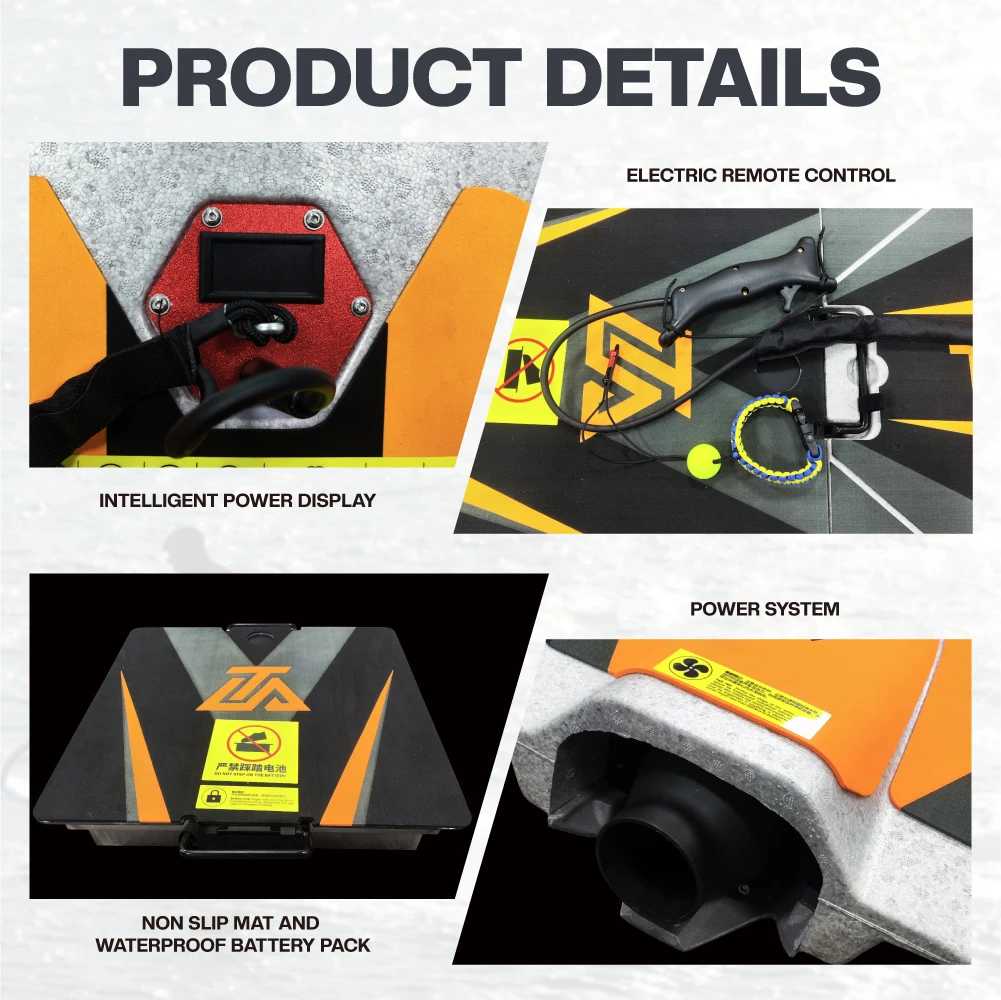 Electric Surfboard for Sale Customized Jet Surf Electric Parts Carbon Fiber Trade Motor Board