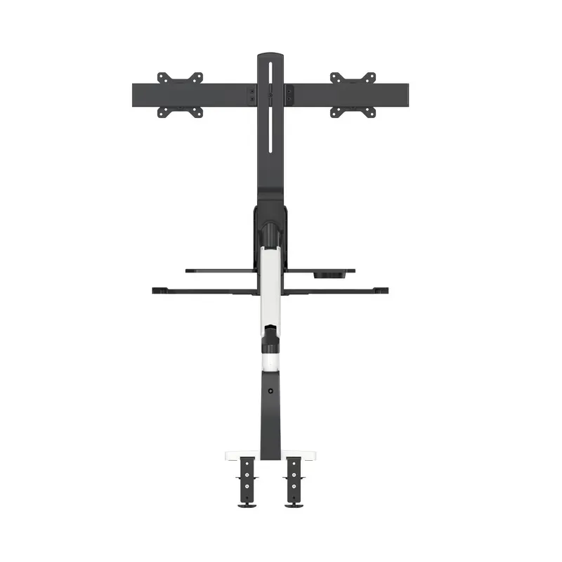 V-Mount and Bracket with USB Interface Workstation Monitor Arm Dual Monitor Bracket