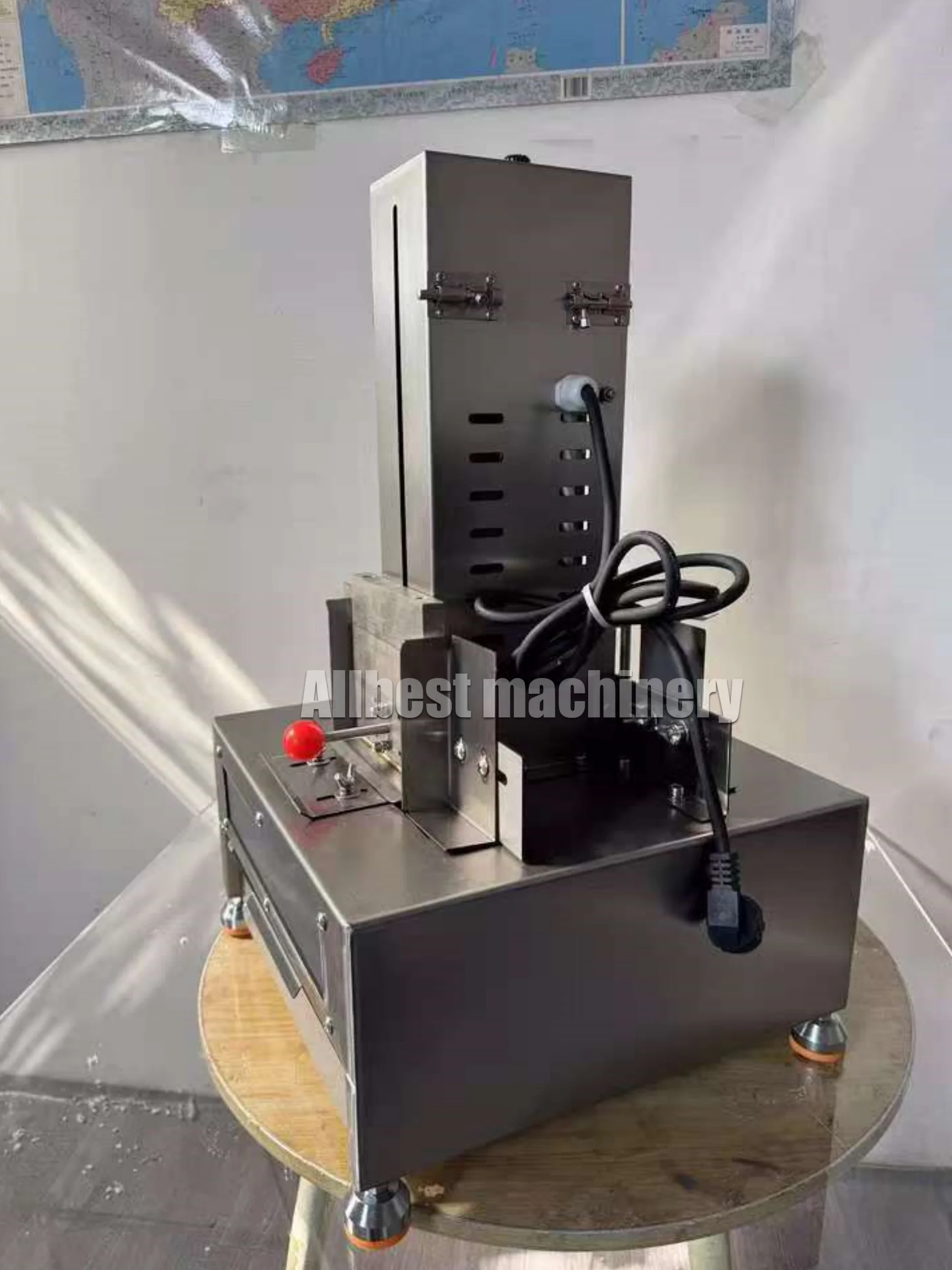Commercial  Automatic Chocolate Bar Cutter & Crusher Chocolate Processing Machine  Auto Cutter, Grinder &  Scraping Machine