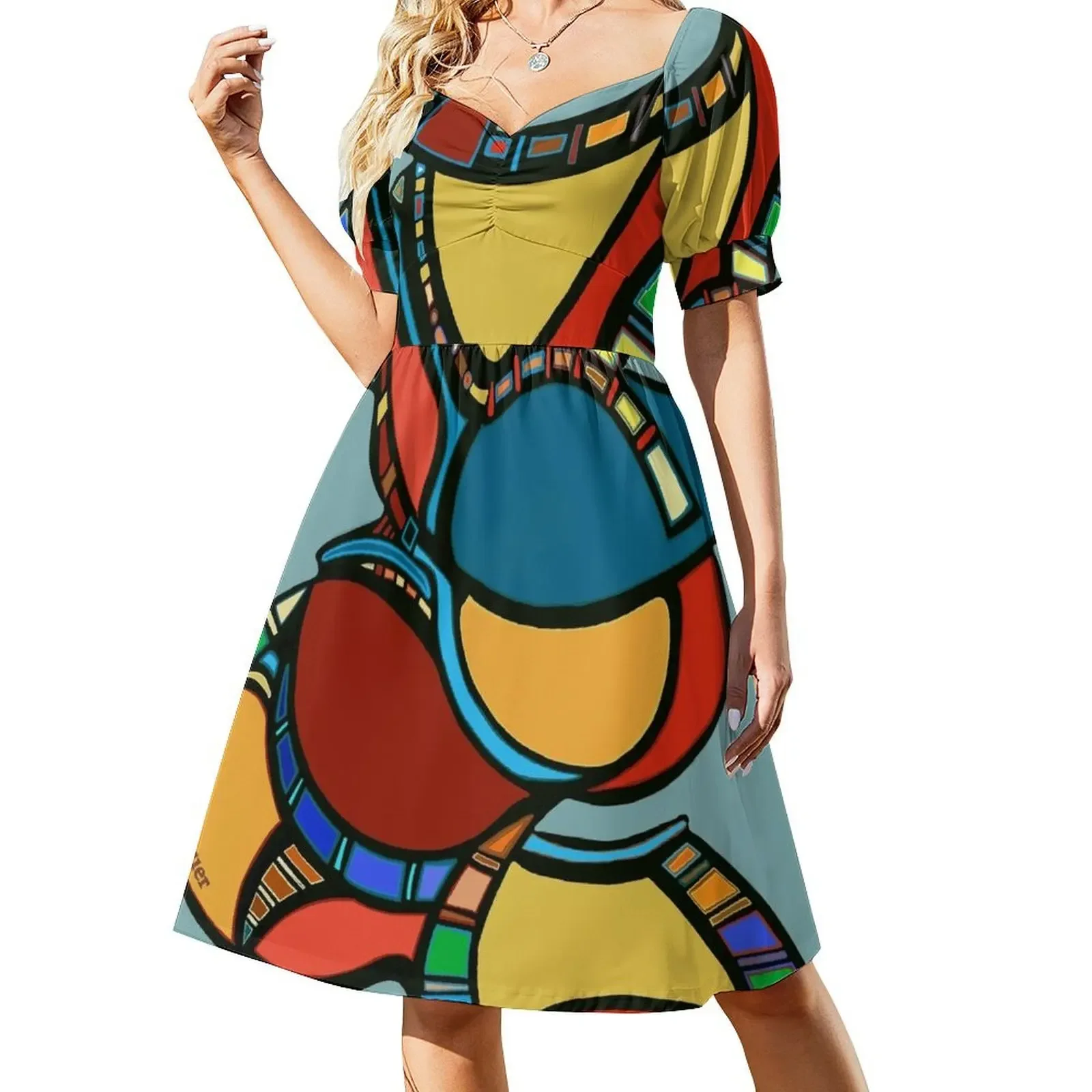 

WALKING in Vertical CIRCLES Dress summer dress womens 2024 summer dresses Beachwear