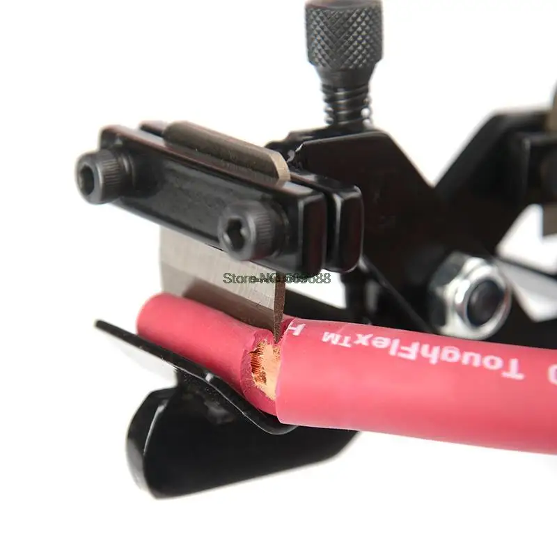 Dispositivo pelador giratorio IWISS 70-300 mm2 BX30 alicates pelacables cuchillo pelado de cables