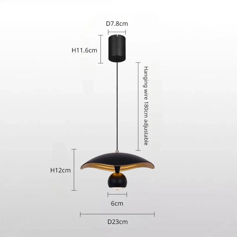 SANDYHA Nordischer moderner Deckenleuchter, höhenverstellbar, LED-Beleuchtung für Esszimmer, Schlafzimmer, Heimdekoration, kleiner Kronleuchter