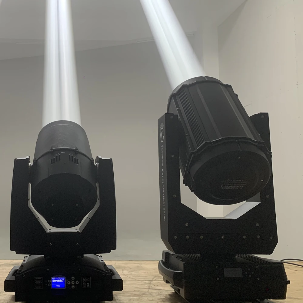 

2pcs/lot 350w Waterproof Beam Moving Head Stage Lights Sharpy Beam with Flight Case Outdoor Musicla Stage Equipment