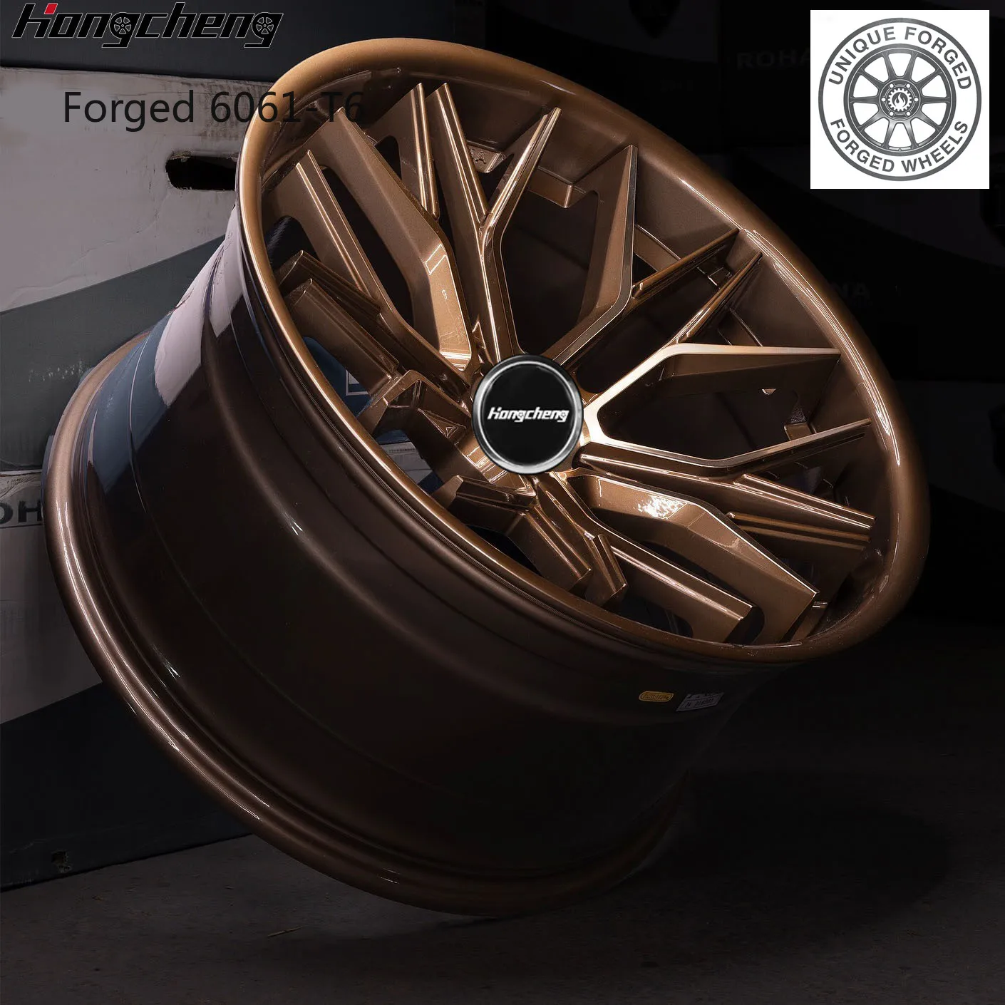 

New model of 26 Customized Bronze Forged Alloy 5x114.3 5x130 5x112 15 18 24 26 Inch Car Rims for