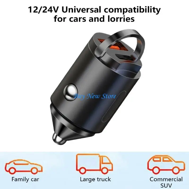 

20CE 2Port Car Fast Charging Car Phone QC3.0 PD20W Car Adapters