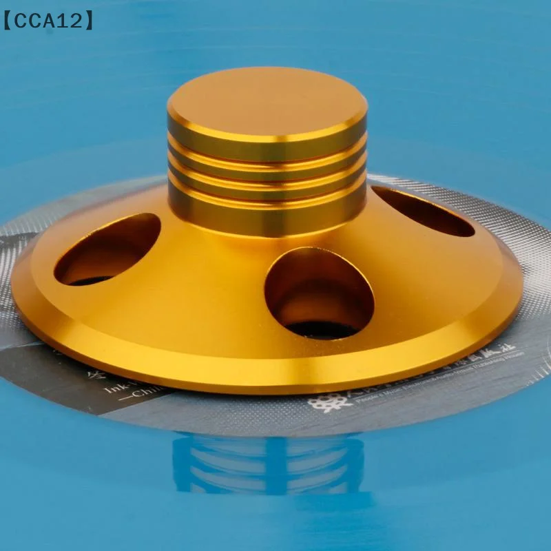 〔CCA12〕Ciężarek do płyt winylowych, stabilizator do gramofonu, redukuje szumy tła, uchwyt obciążający do gramofonu, prasa do płyt