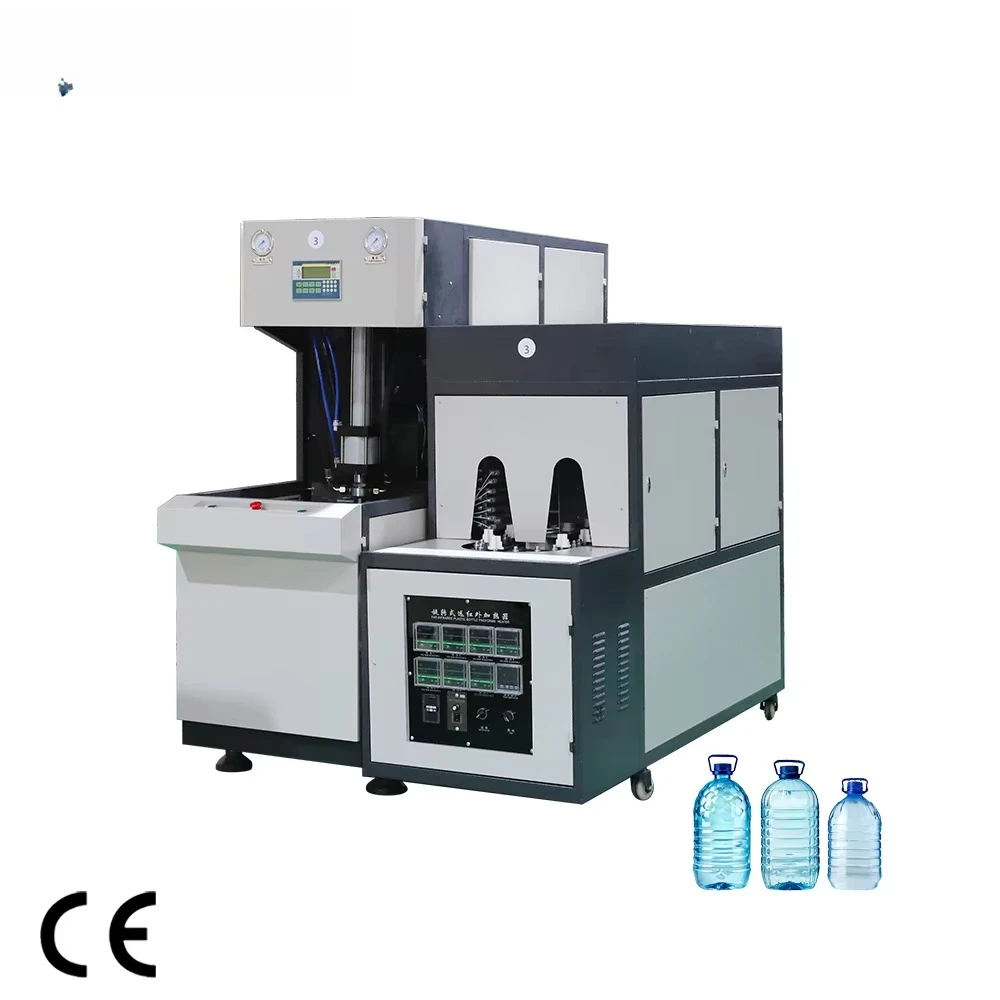 Customized 10L PET/PP Water Bottle Semi-automatic Blow Molding Machine Plastic Barrel Drum Bottle Blowing Machine