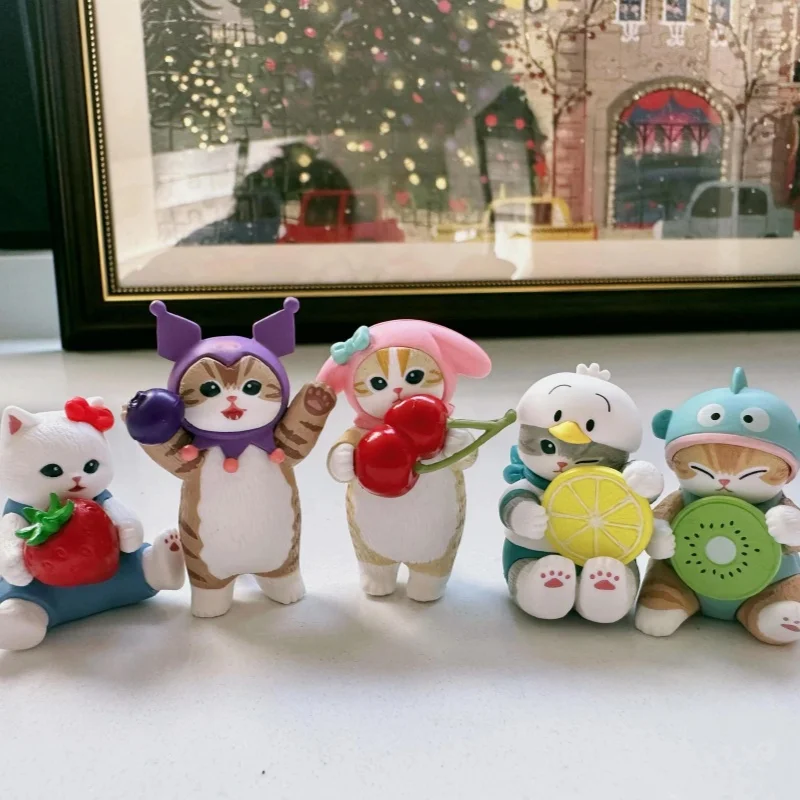 

Mofusand Kitan Shrimp Cat New Generation Animal Series Blind Box Fruits Cat Surprise Kid Christmas Gifts Edition