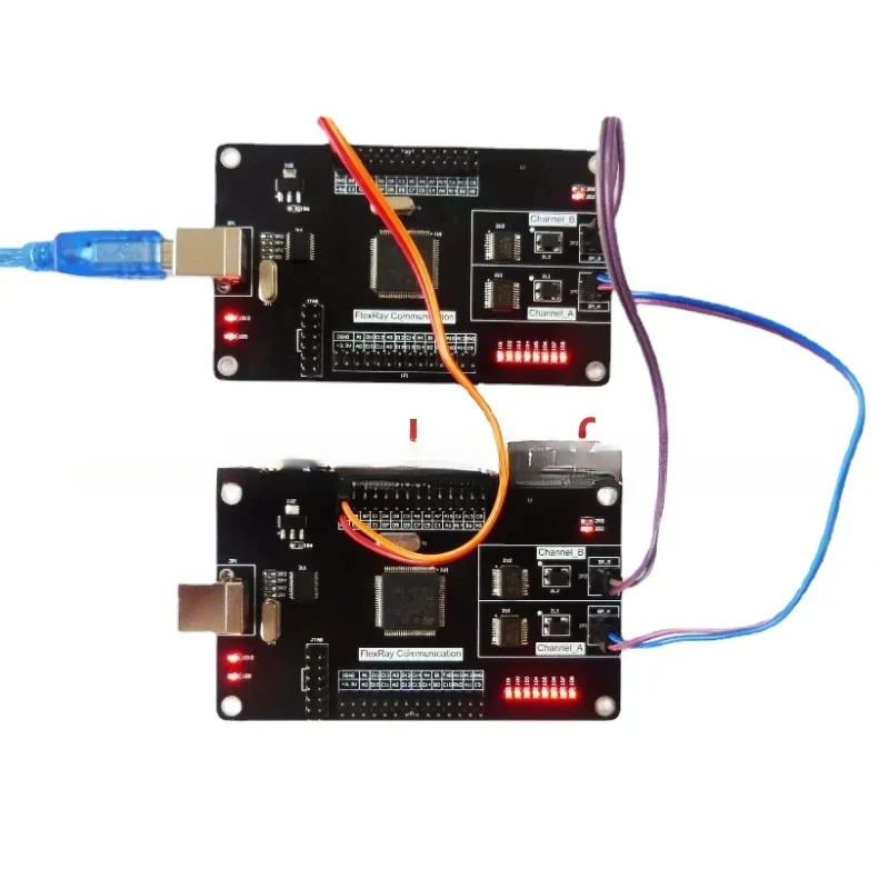 

FlexRay Development Board, Dual-Machine Communication, to Serial Port, Can