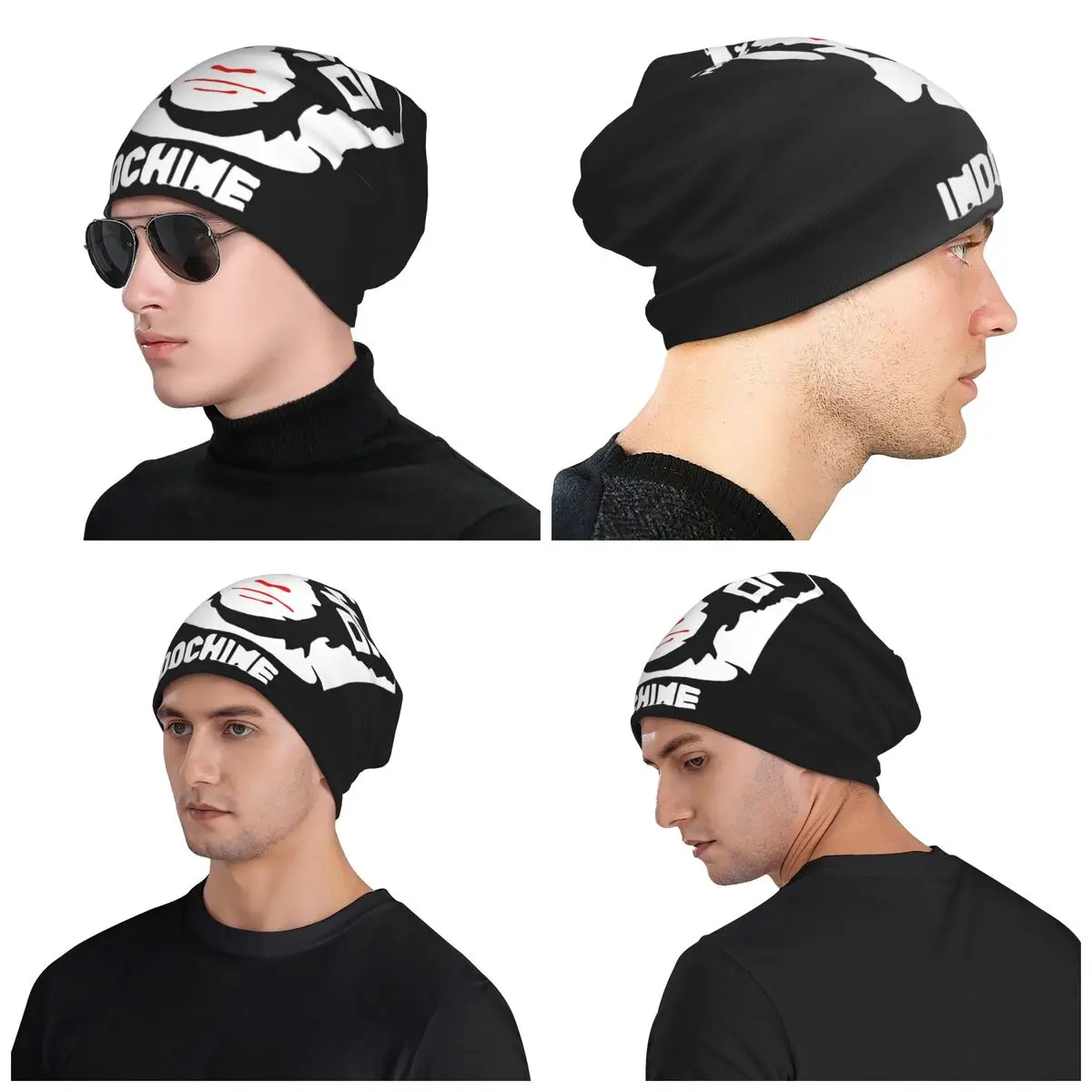 الهند الصينية الرجال النساء الكبار بيني قبعات محبوك بونيه قبعة دافئة الهيب هوب الخريف الشتاء في الهواء الطلق Skullies القبعات