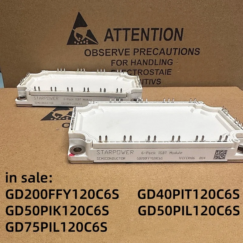 

GD200FFY120C6S GD40PIT120C6S GD50PIK120C6S GD50PIL120C6S GD75PIL120C6S IGBT MODULE