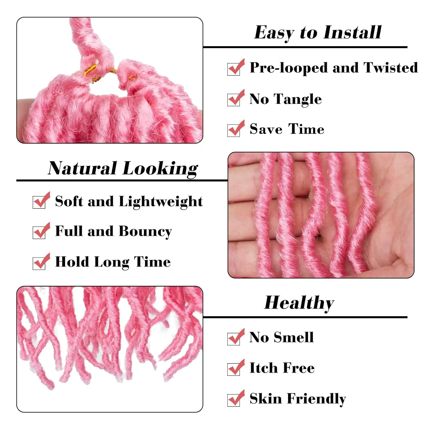 36-дюймовые искусственные локоны, вязанные крючком волосы для чернокожих женщин, мягкие локоны, вязанные крючком волосы для бабочек, вьющиеся, волнистые, синтетические локоны богини