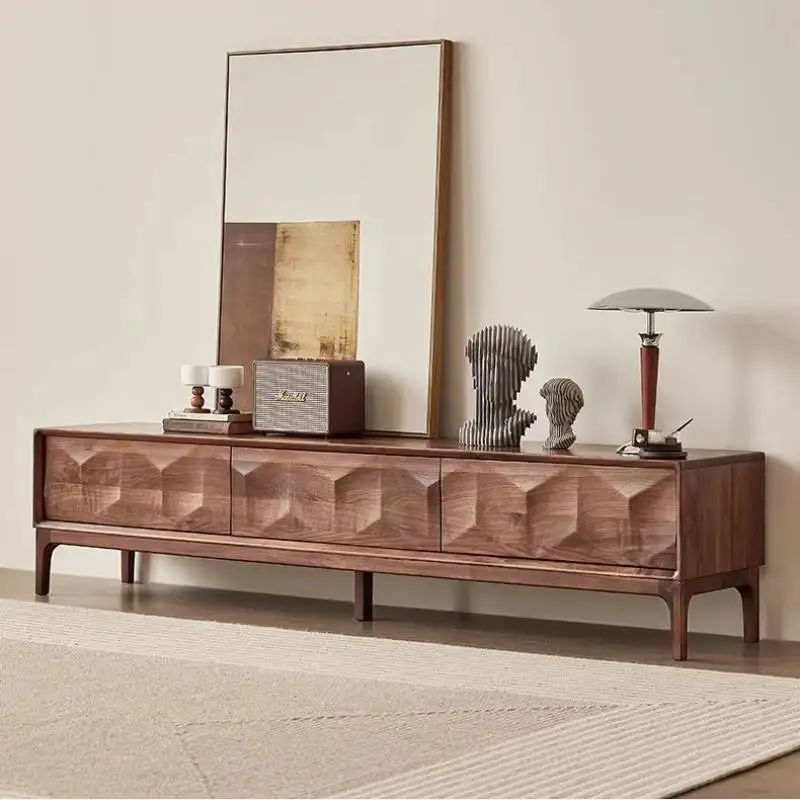 Sitting Room Decor Tv Cabinet Stand Wood Vintage Designer Apartments Tv Cabinet Luxury Unique Mueble De Tv Furniture For Home
