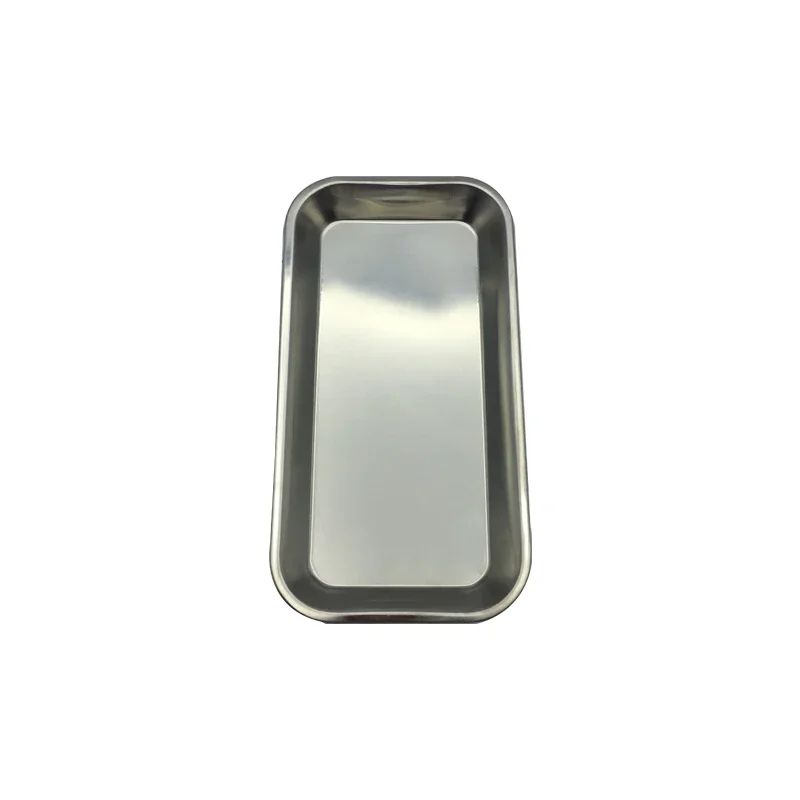 1Pc High Quality Dental Medical Surgical Tray Stainless Steel Square Plate Dentist Tools