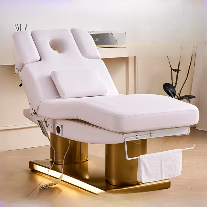 Electric beauty bed, massage bed, intelligent constant temperature heating massage treatment bed