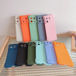 Slim Frameless Phone Case For Xiaomi Mi 17 15 13T 12T 11T 10T 13 11 Lite 12S Ultra 12 Pro 12X 11i 10 Hard Plastic Matte Cover