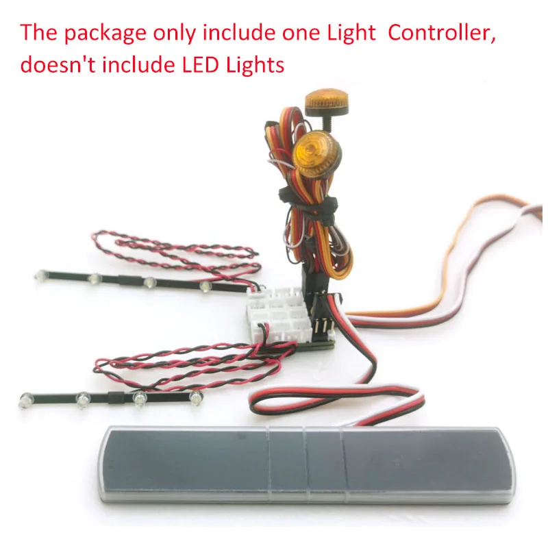 Controller Lights Systeem LED Licht Voor 1/14 RC Kippers Tractor Auto Dump Trucks Model Afstandsbediening Bouwvoertuig TH23019