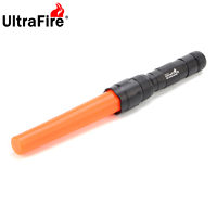 UltraFire WF-502B 6 Inch Super Bright Flashlight with Traffic Wand 1000LM LED Light Outdoor Parking Safety Signal Command Torch