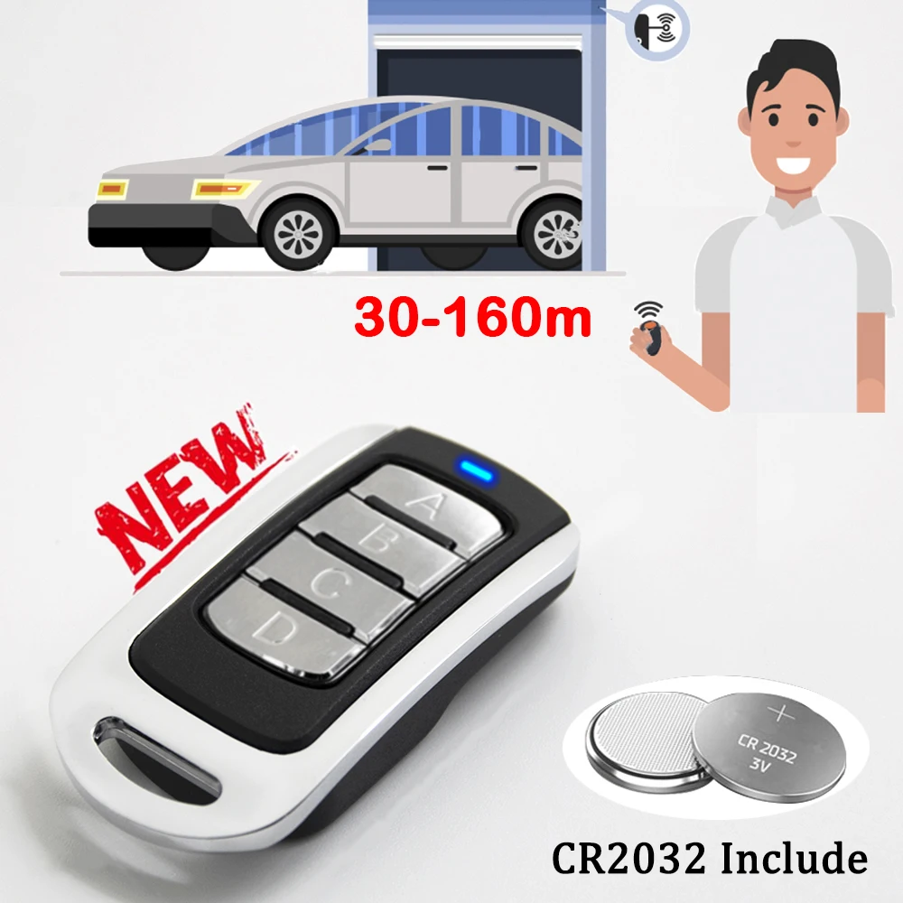 4 in 1 For LINEAR MCT-11 ACT-21 ACT-22 ACT-31B ACT-34B ACT-31DH ACT-34DH Gate Remote Control Garage Door Opener 433.92MHz