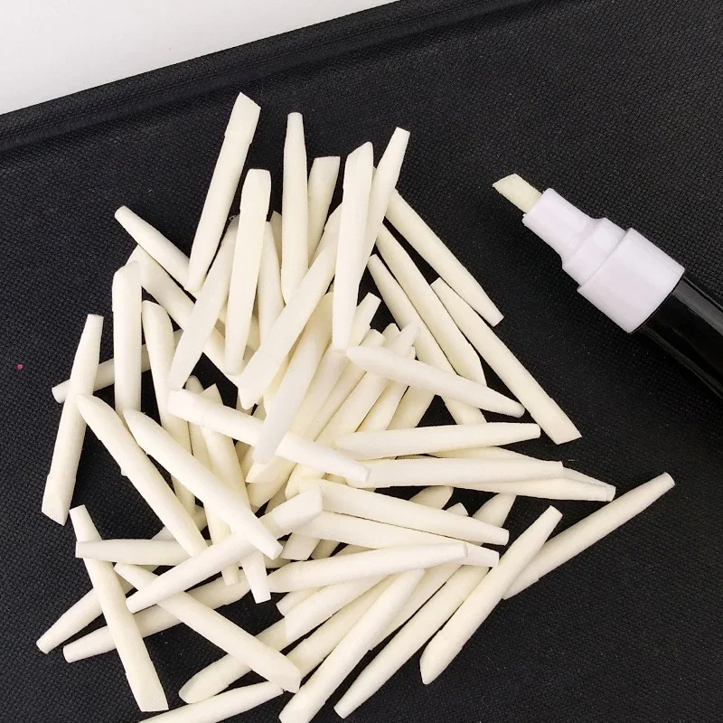 10/20Pcs Replacement Cores For Acrylic Paint Pen Whiteboard Pen Brush Tips For DIY Art Painting School Stationery Supply