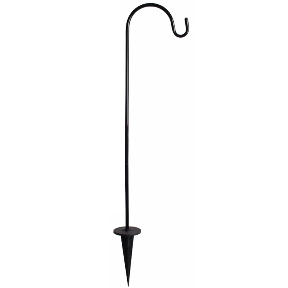 

Solar Garden Hook Plant Hangers Outdoor Bird Feeder Stand Pole Metal Heavy Duty Small Shepards Hooks for Hanging Holder