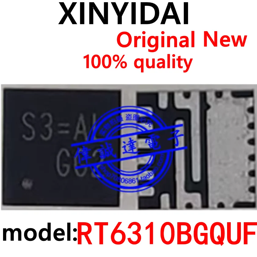 

2pcs 100% original New RT6310BGQUF RT6310B S3= Chipset