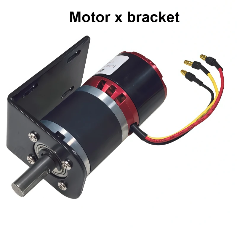 

1 шт. Мощный планетарный бесщеточный редукторный двигатель постоянного тока 42-4250 для фотоэлектрического оборудования, 12В/24В, реверсивный, с внешним ротором