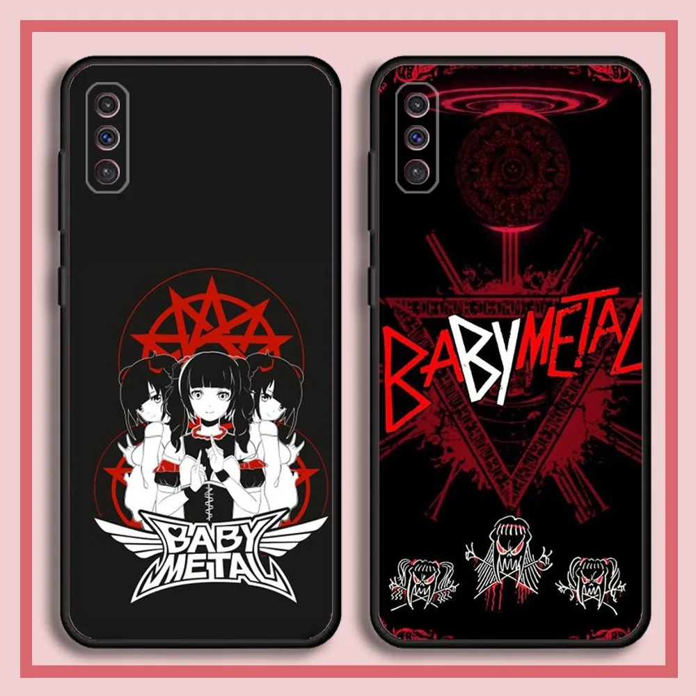 Singer Band B-Babymetal Phone Case For Samsung S23,23,22,30,21,10,9,Note20 Ultra,Lite,Ultra,5G,Plus,FE,Black Soft Case