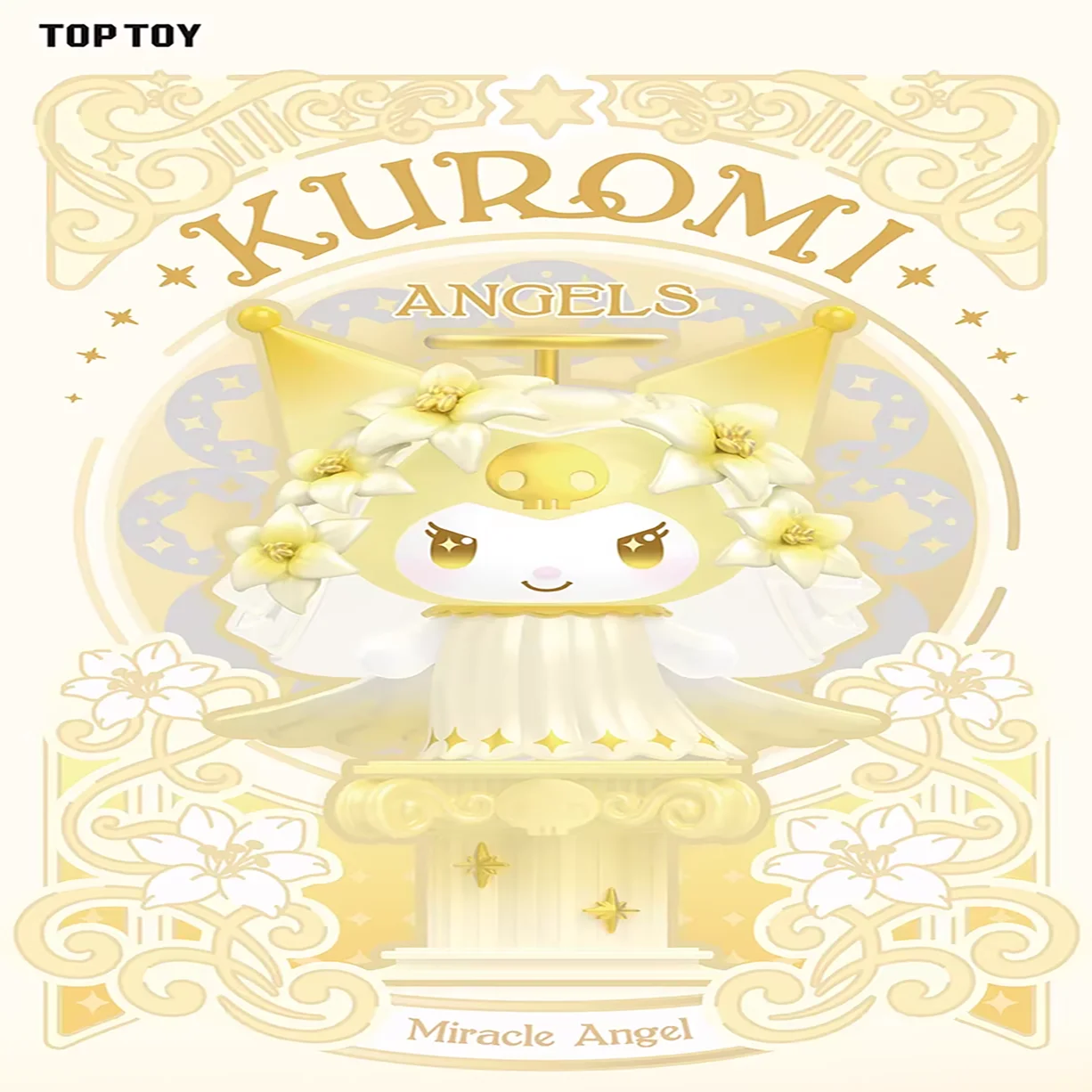 

TOPTOY Kuromi Angel Series Blind Box Cute Anime Figure Desktop Decoration Kawaii Peripheral Ideal Birthday Gift For Anime Fans