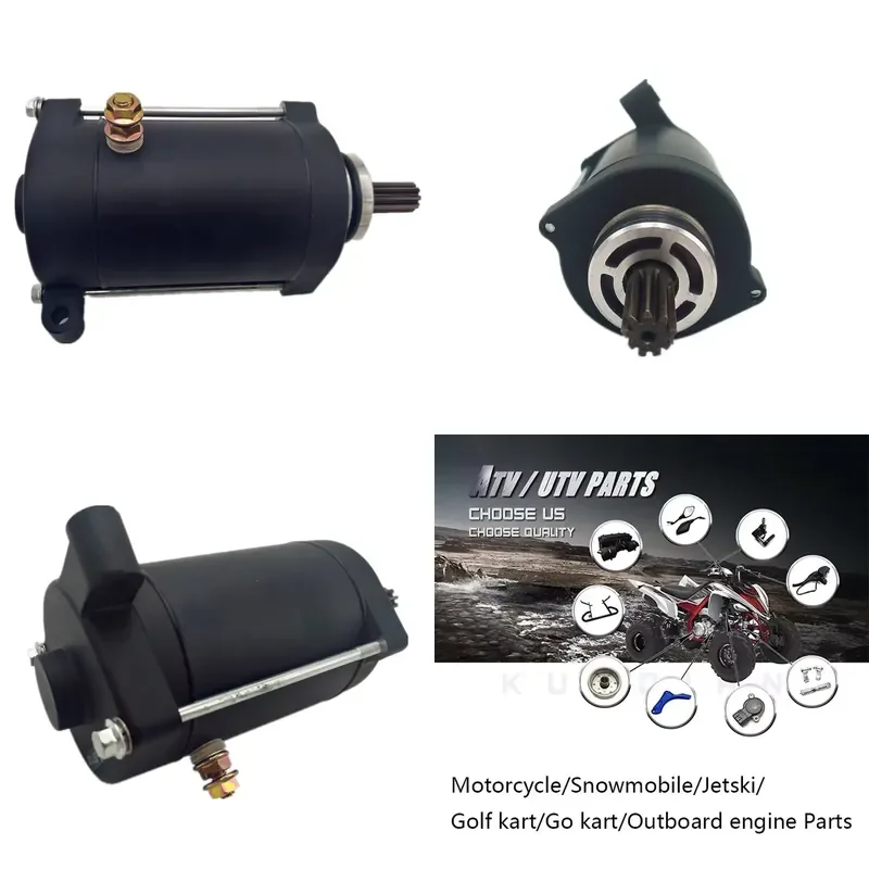 

i CF600cc X6 U6 CF Terralander 625 9T 12 Volt Starter Motor OEM 0600-091100 Motorcycle ATV UTV Parts