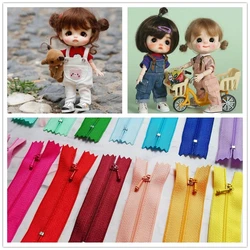 5pcs 7cm10cm Mini Zipper Doll Clothing Zippers for Handmade Dolls Garment Sewing Doll Zipper Clothes Accessories