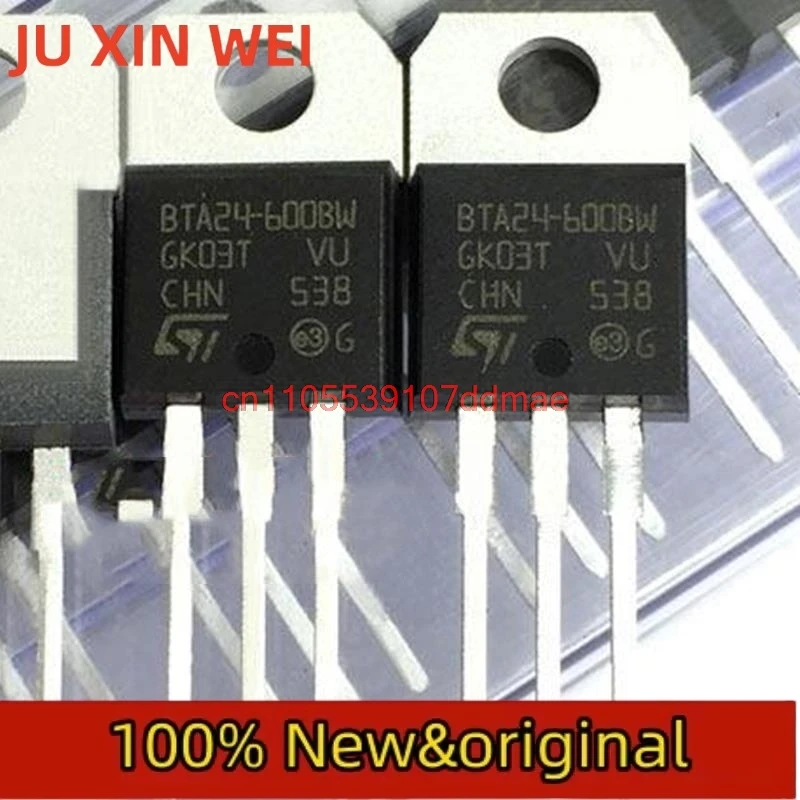 10PCS/BTA24-600BWRG BTA24-600BW TO220 New Original Genuine