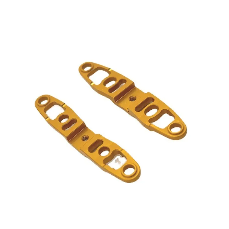 Peças de carro rc, atualização de metal, fixadores de copo dianteiro e traseiro para carro mosquito 1/28 MINI-Q Racing Drift, acessórios de carro de controle remoto