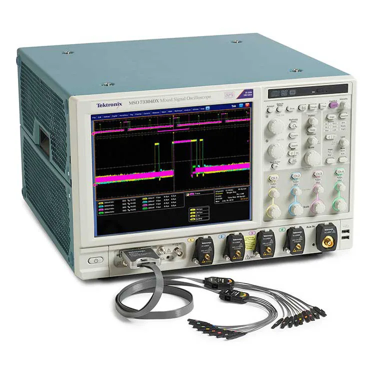 MSO71254DX 4 GHz - 33 GHz 4/16 Channels Mixed Signal/digital Fluorescence Oscilloscope