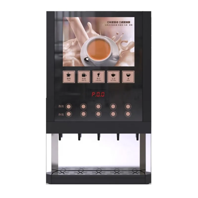 

5hot 5 cold New Business Products Protein Shake Vending Machine With Automatic Door WF1-505A