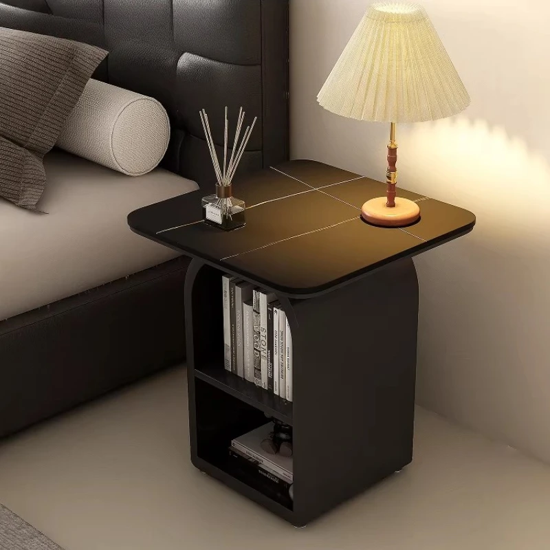 Mesa de Cabeceira Nórdica Moderna de Meio Século para Quarto, Mesa de Cabeceira Simples e Única, Mesa de Canto Decorativa, Móveis Modernos e Tendência