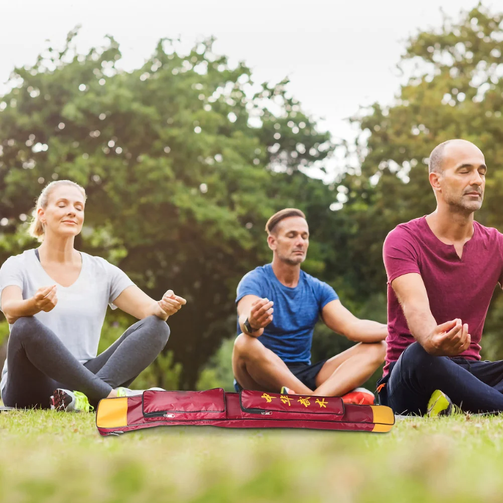 

Thickened Canvas Sword Carrying Bag Double Layer Tai Chi Kung Fu Sword Case Martial Arts Storage Shoulder Strap Travel Carrying