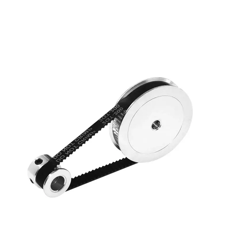 COOLOOK GT2 Ruota sincrona 20 e 60 denti Puleggia dentata in alluminio con foro da 5 mm con lunghezza 200 mm/280 mm/400 mm/610 mm Larghezza 6 mm Cintura