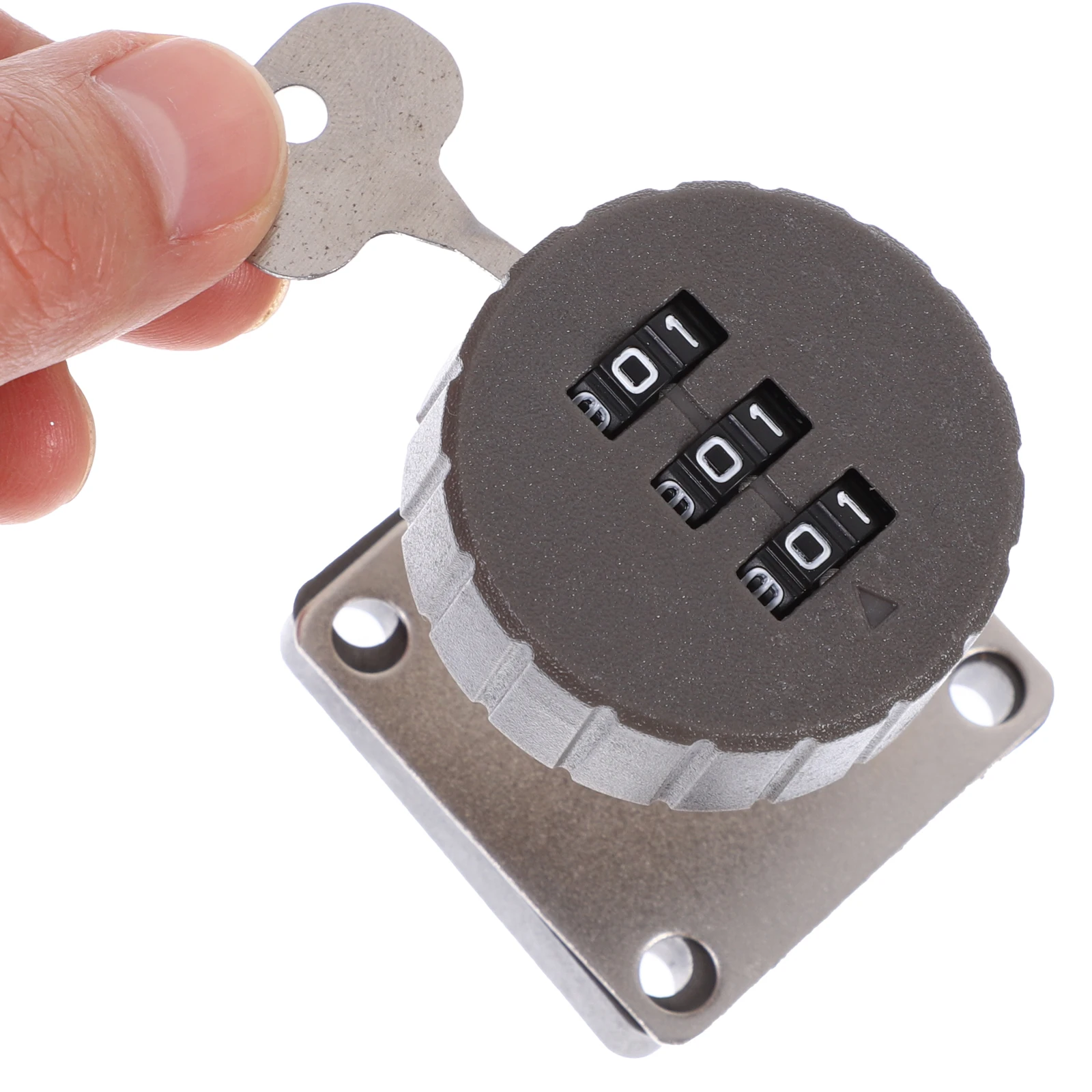

Keyless 3- Combination For Cabinet Doors Gym Locker File Cabinet Proof Drawer Lock Password Lock Security