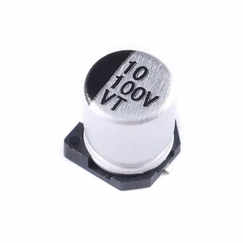 

100pcs High Quality SMD Aluminum Electrolytic Capacitor 100V 10UF 6.3*7.7mm SMD Electrolytic Capacitor