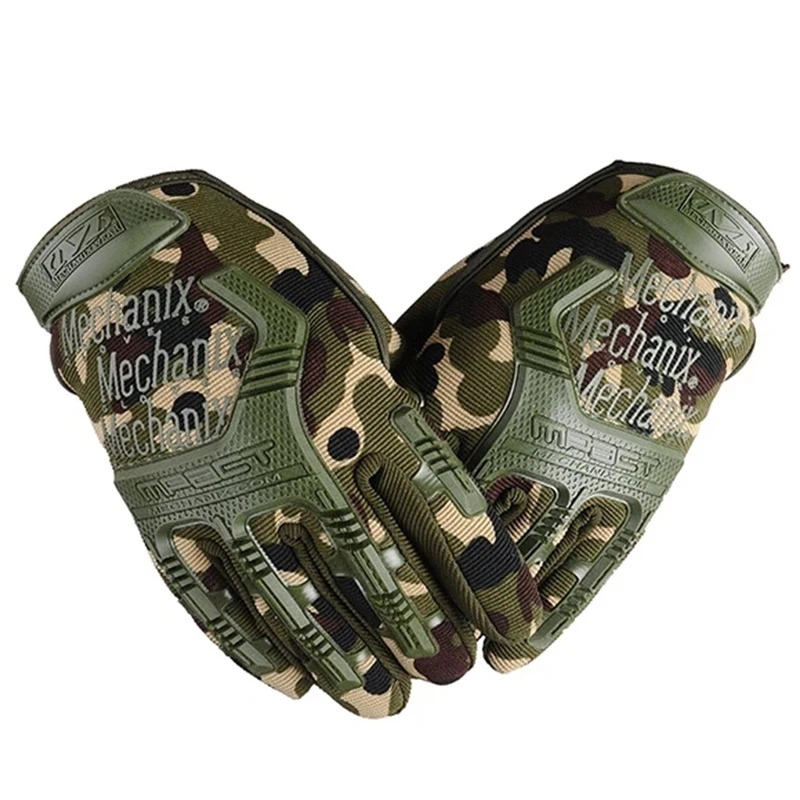 Full Finger Gloves Camo Biking Sports Camping Training Bike Cycling Outdoor Hiking Shooting Paintball Hunting Motorcycle Gloves