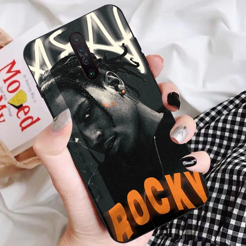 A-Asap Rapper R-Rocky Phone Case For Redmi 5 6 7 8 9 10 plus pro 6 7 8 9 A GO K20 K30 K40 pro plus F3 Fundas