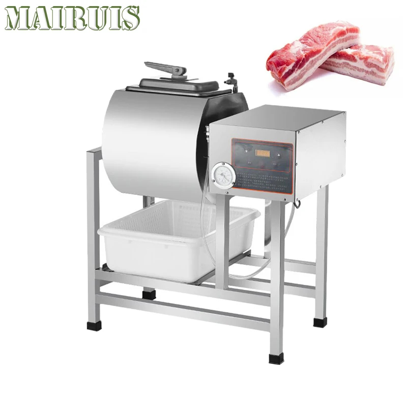 

Stainless Steel Marinated Meat Salting Vacuum Marinator Meat Tumbler Salt Marinade Mixer Machine