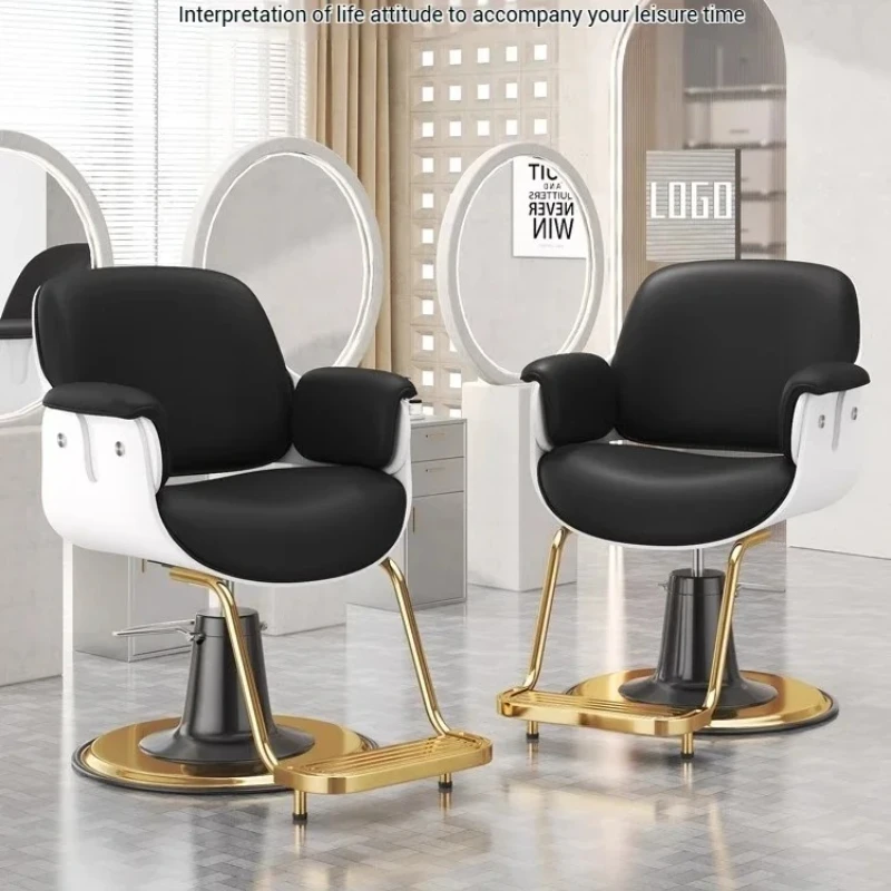

Italian Minimalism Style Hairdressing Barber Chairs Barbershop Beauty Salon Chairs Coiffure Sillones Barberia Salon Furniture