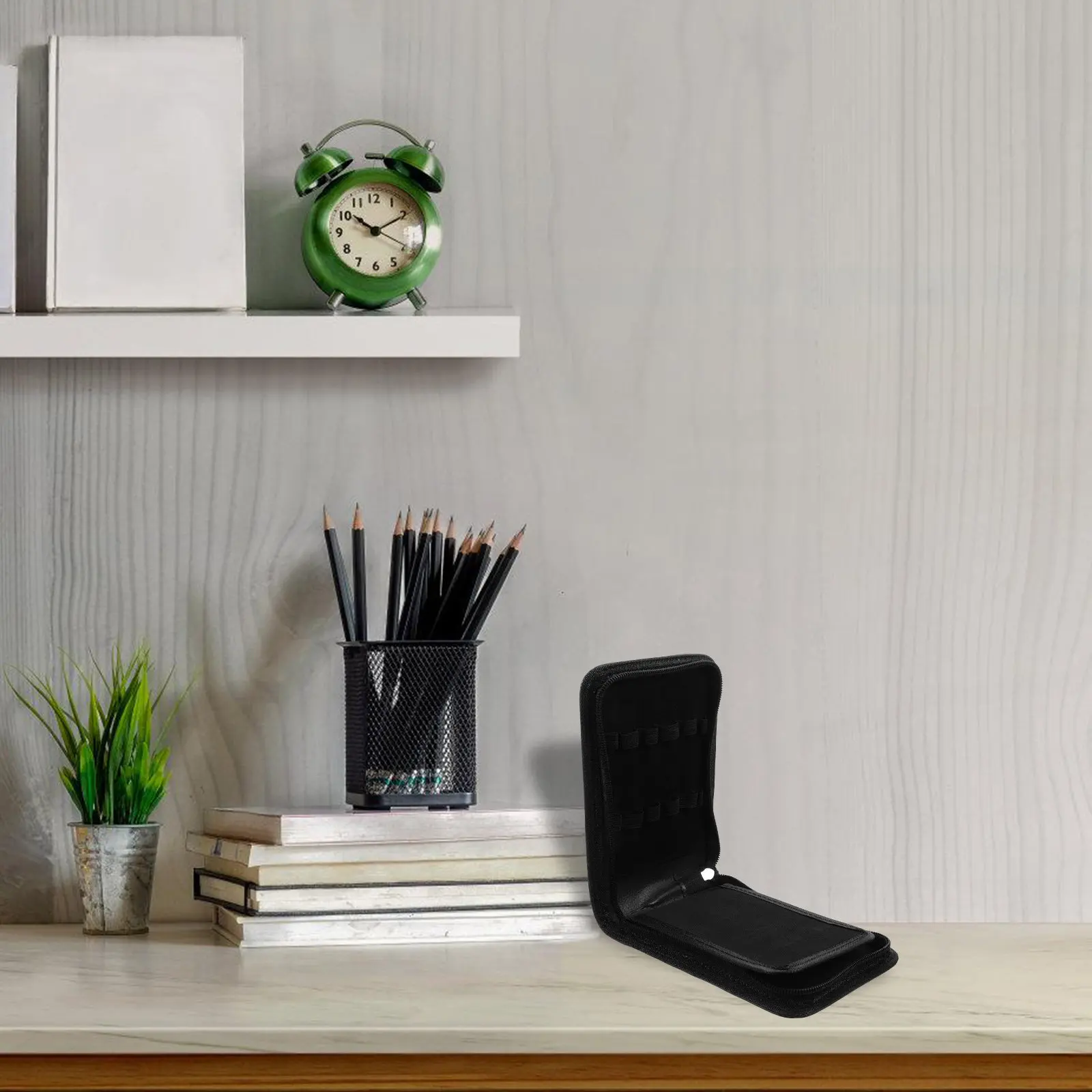 

Изящный чехол для ручек из ПУ-кожи, органайзер с защитой от царапин, портативный, для хранения, в подарочной упаковке, для деловых поездок, для дома и офиса